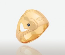 PETER COSTELLO DESIGN   # 396  DOLPHIN RING