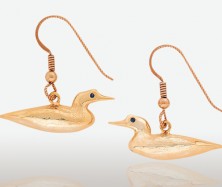 PETER COSTELLO DESIGN  #145  SMALL LOON EARRINGS