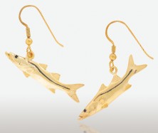 PETER COSTELLO DESIGN  #193  SMALL SNOOK EARRINGS