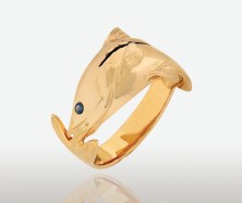 PETER COSTELLO DESIGN  #579  LARGE SNOOK RING